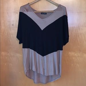 Top to match striped skirt